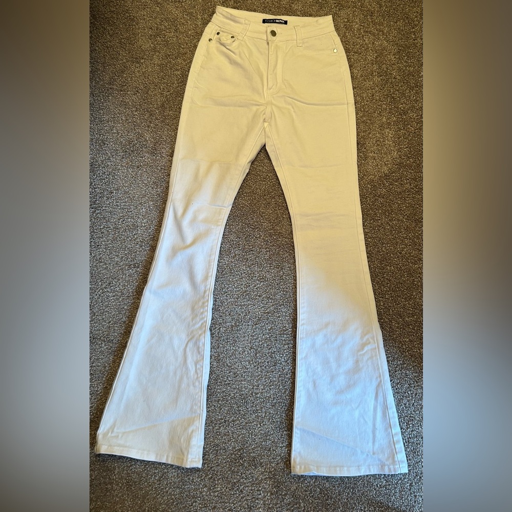 Women's Cream Jeans